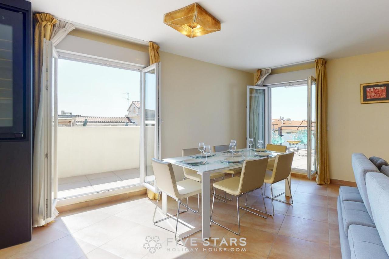 Luxury Beach Five Stars Holiday House Ницца Экстерьер фото