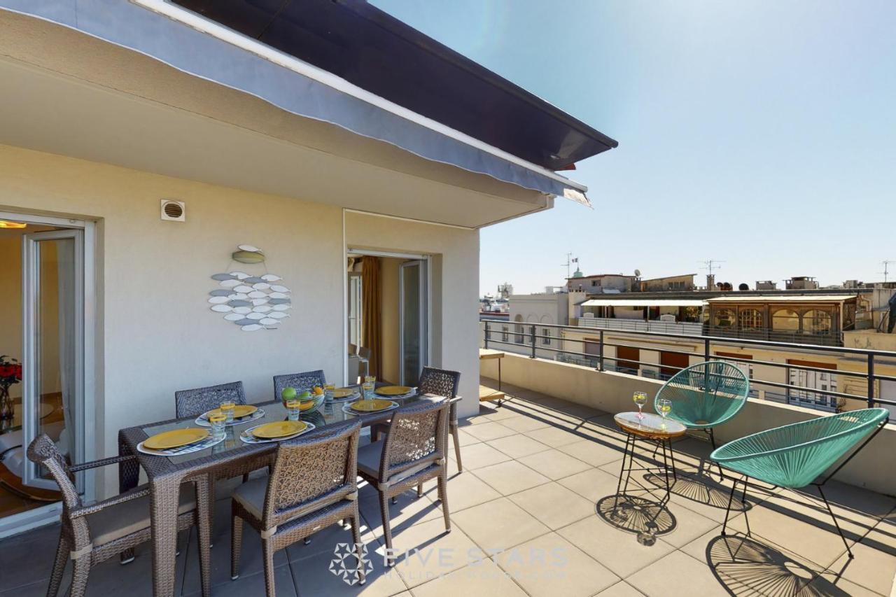 Luxury Beach Five Stars Holiday House Ницца Экстерьер фото